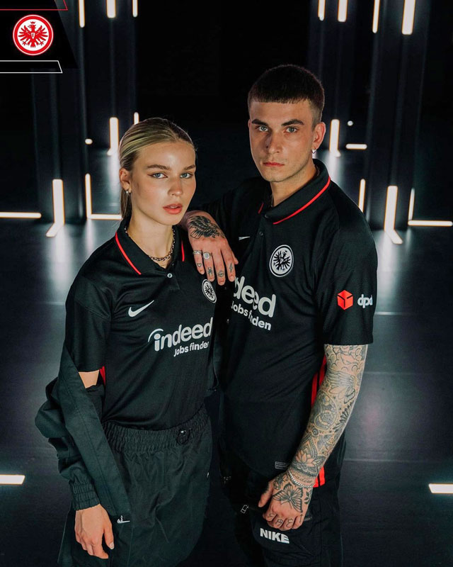 アイントラハト・フランクフルト　21/22シーズン　ホームユニフォーム アイントラハト・フランクフルト 21/22シーズン ホームユニフォーム