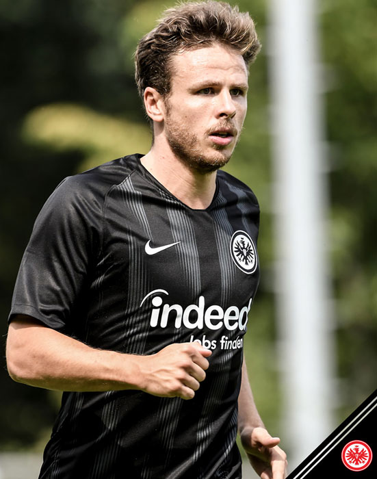 【正規品】フランクフルトユニフォーム　長谷部 即発送可】フランクフルト 23/24 長谷部誠 ホーム 半袖