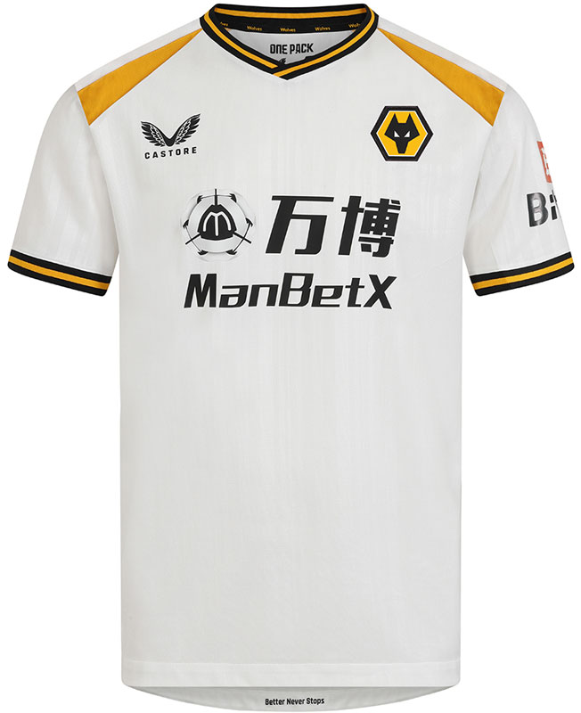 ウルブス ユニフォーム 2XL 2021 ウォルヴァーハンプトンの21-22新ユニフォーム！「CASTORE」がNEW