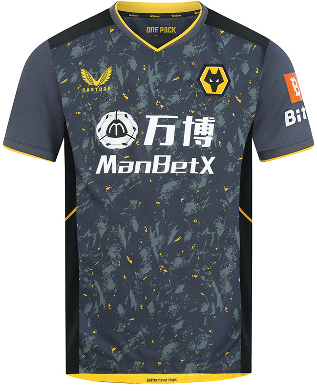 22/23 ウルヴァーハンプト ヒチャン thirdユニフォーム BNWT 22/23