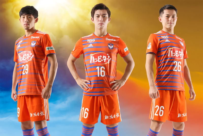 アルビレックス新潟、早くも2019新ユニフォームを発表！デザインは