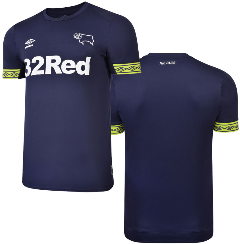 古豪ダービー・カウンティ、「強豪から大金星」の2018-19ユニフォーム