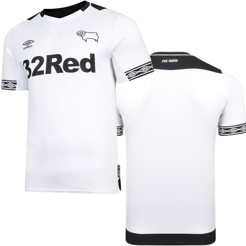 古豪ダービー・カウンティ、「強豪から大金星」の2018-19ユニフォーム