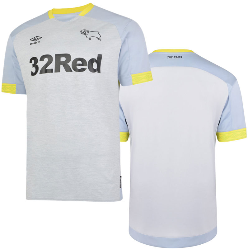 古豪ダービー・カウンティ、「強豪から大金星」の2018-19ユニフォーム