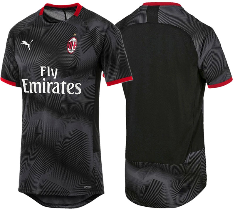 ミランがNEWトレーニングウェアを発表！ダズル迷彩調の個性派デザイン