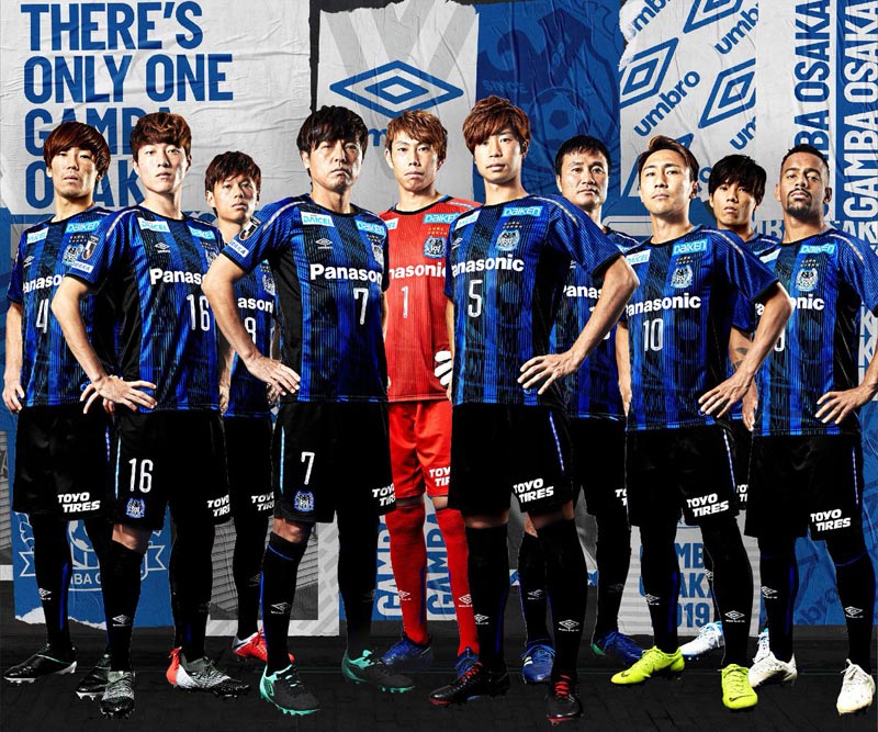 ガンバ大阪 初代 レプリカユニフォーム mizuno GAMBA大阪 - メルカリ