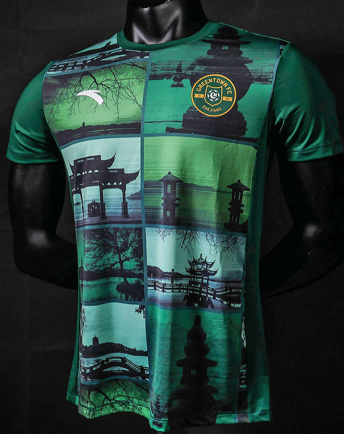 もはやアート！中国2部の浙江緑城、幻想的な新ユニフォームを