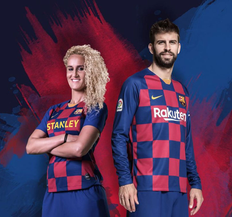 バルセロナ、2019-20新ユニフォームを発表！チェック柄は「歴史的
