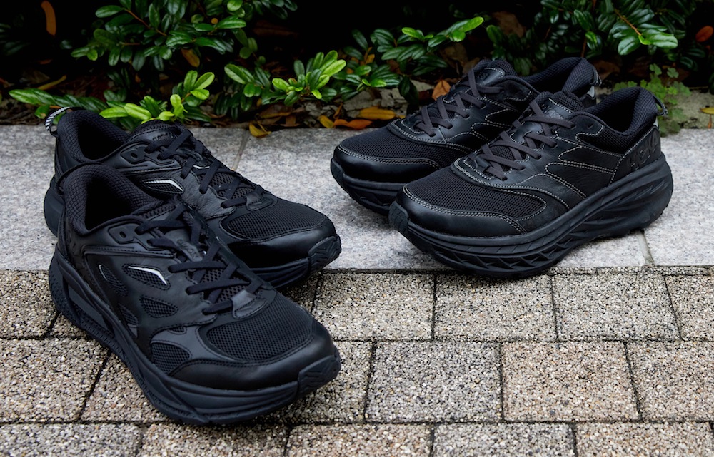 HOKA 　ブラック厚底シューズ HOKA ONEONE ホカ スノーシューズ 厚底 レディース カハ2