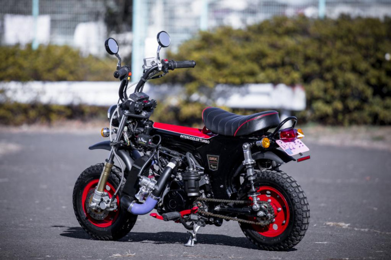 原付 HONDA 振りかぶっ ダンク カスタム &Uber使用