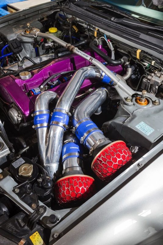 スカイライン 純正インテークパイプ BNR32 GT-R RB26サクション BNR32