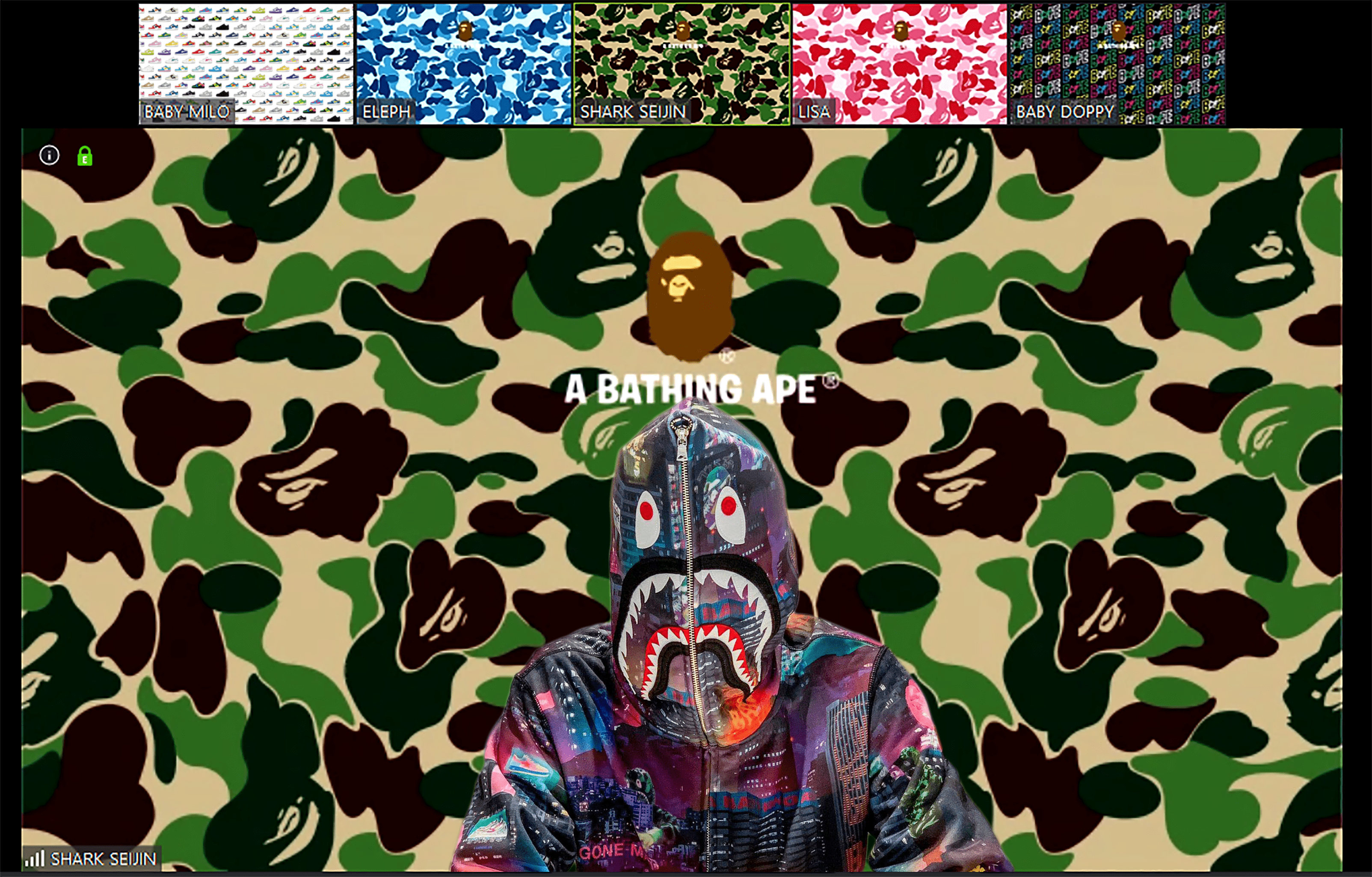 BAPE STA™」のスニーカー・ペーパークラフト誕生──BAPE®流