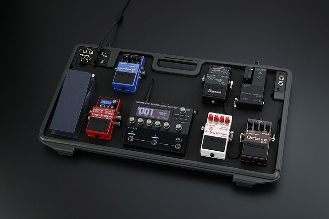 BOSS、ギター・エフェクターを機能的に収納できる軽量＆堅牢なペダル