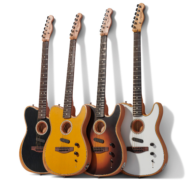 Fender ACOUSTASONIC PLAYER SHB アコスタソニック Fender フェンダー Acoustasonic Player Jazzmaster Ice Blue