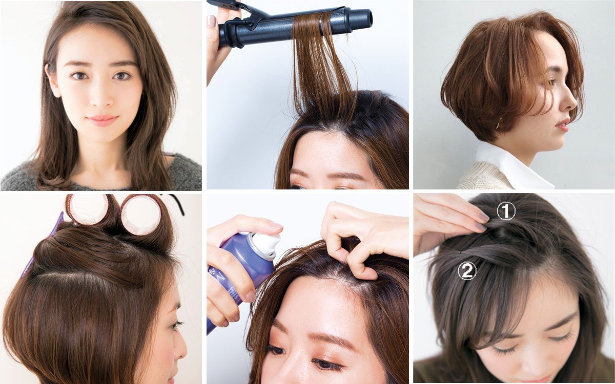 簡単７選】今すぐマネできる「立ち上げ前髪」の作り方（美的News）