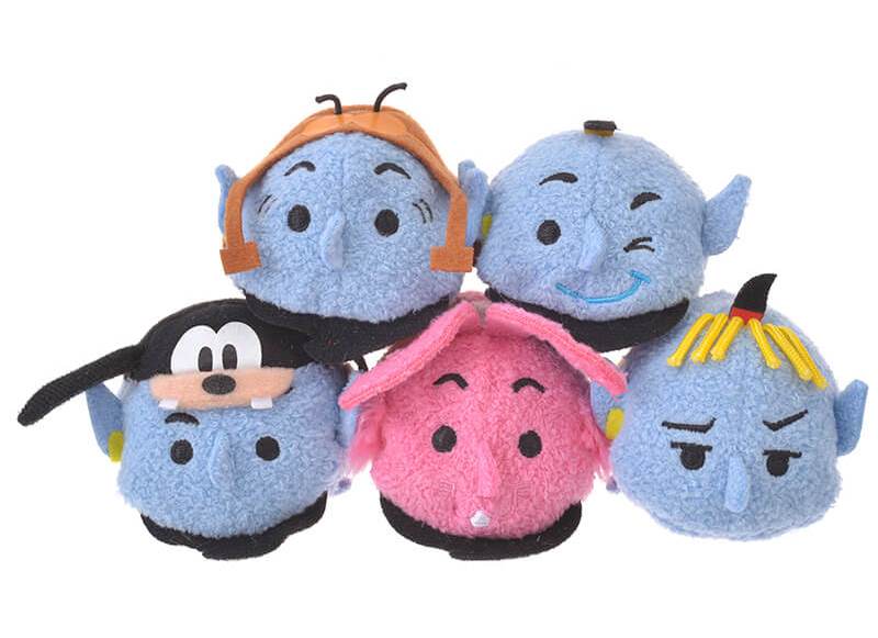 変幻自在なジーニーのミニツムが5体！ディズニーストア「ツムツム