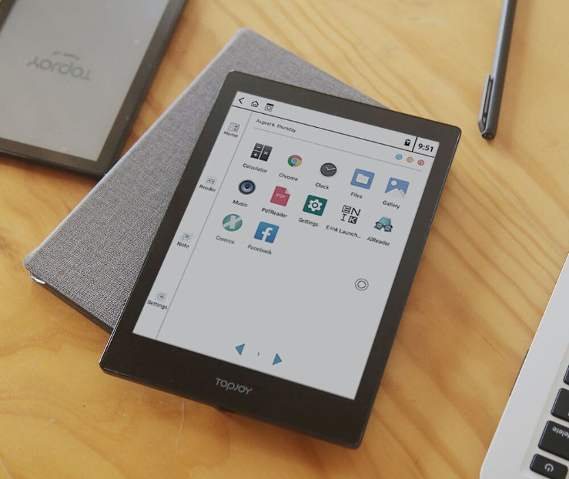6インチカラー液晶電子書籍リーダー TOPJOY Butterfly ポケットサイズ。でも高画質フルカラー対応の電子書籍リーダー「TopJoy