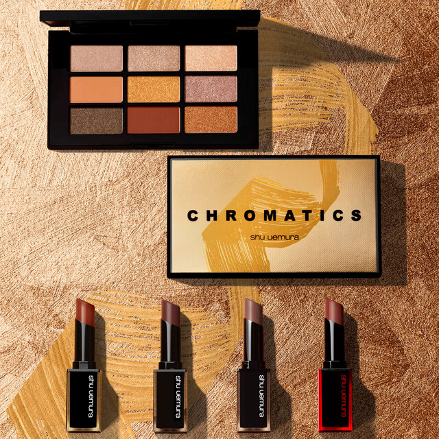 値下げ【新品未開封】シュウウエムラ　アイシャドーパレット＆ルージュ　2点セットA 値下げ【新品未開封】シュウウエムラ アイシャドーパレット
