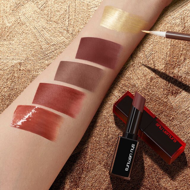 値下げ【新品未開封】シュウウエムラ　アイシャドーパレット＆ルージュ　2点セットA 値下げ【新品未開封】シュウウエムラ アイシャドーパレット