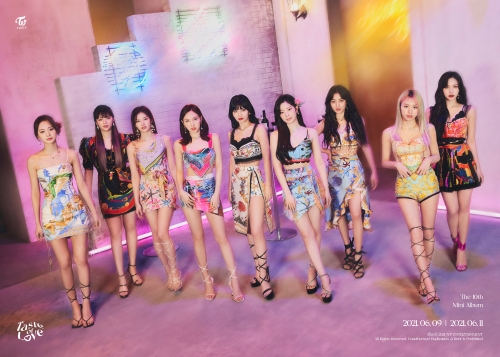 TWICEのニューアルバム『Taste of Love』のコンセプトビジュアル公開