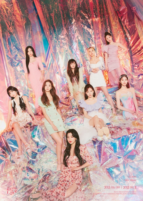 TWICEのニューアルバム『Taste of Love』のコンセプトビジュアル公開