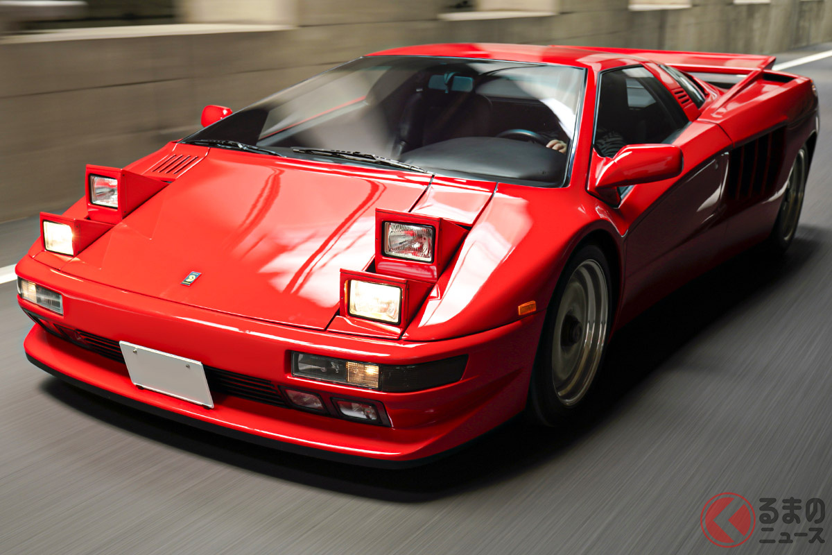 日本に2台の激レア車! 奇抜で規格外なイタリアンスーパーカー