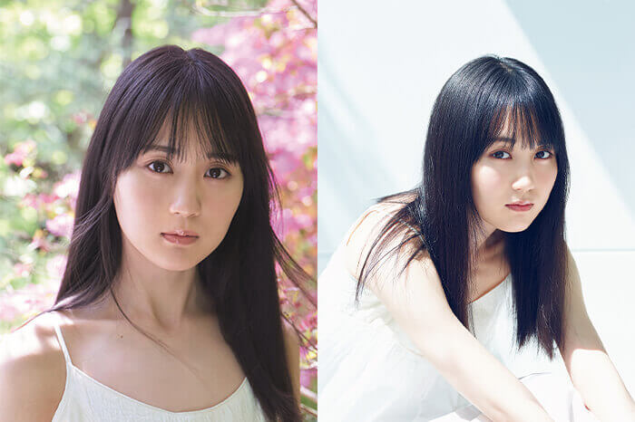 純白ワンピース姿にノックアウト”賀喜遥香(乃木坂46)長く美しい