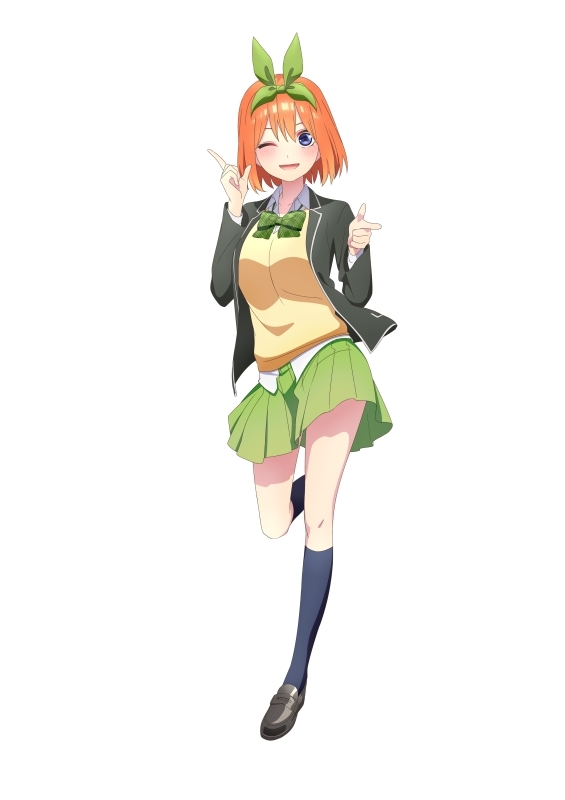 五等分の花嫁 中野四葉 キャラファイングラフ 五等分の花嫁 中野