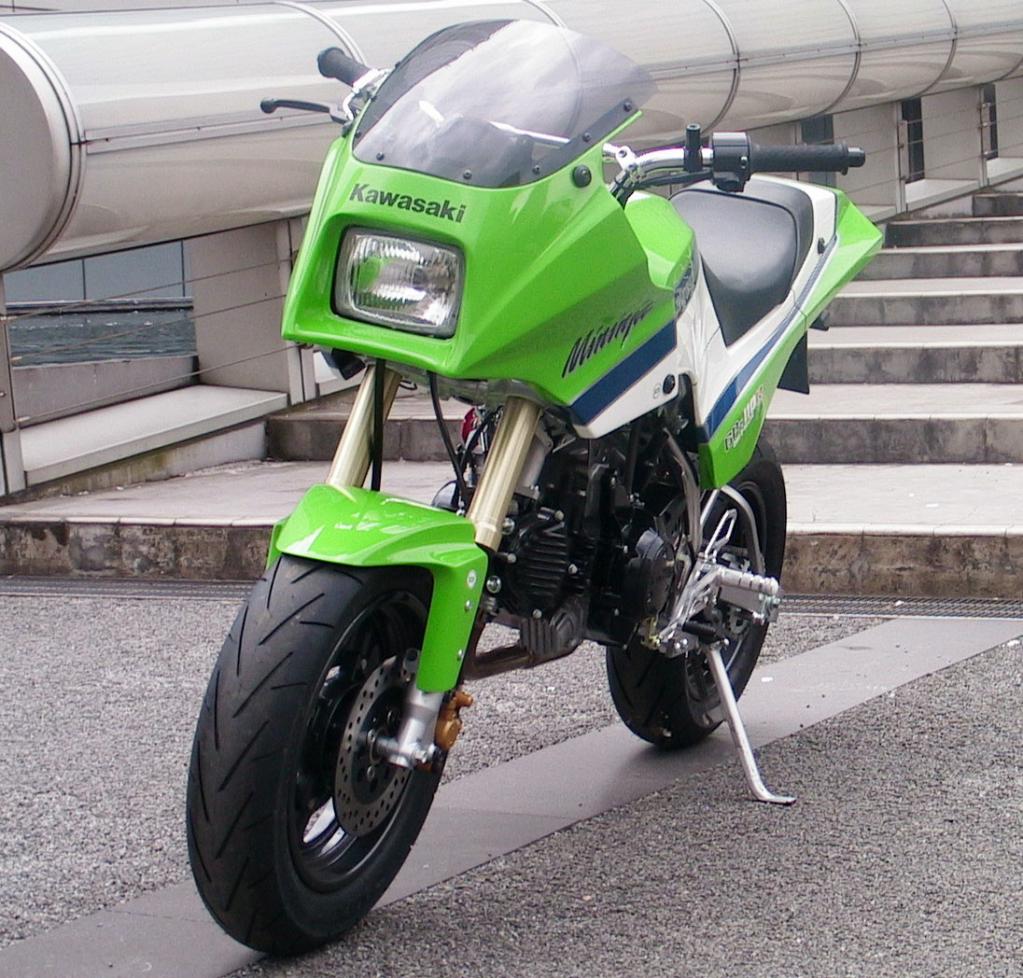 カワサキ KSR110でニンジャ、ZRX、Moto GPマシン・ZX-RRを再現