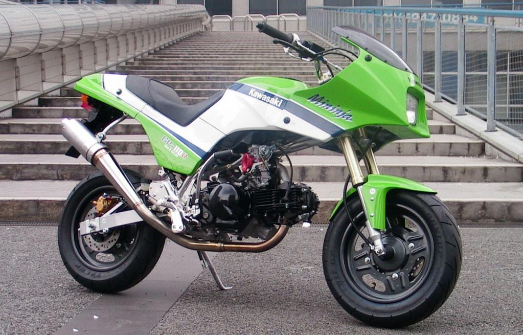 Kawasaki ksr110 外装、その他 カワサキ KSR110でニンジャ、ZRX、Moto