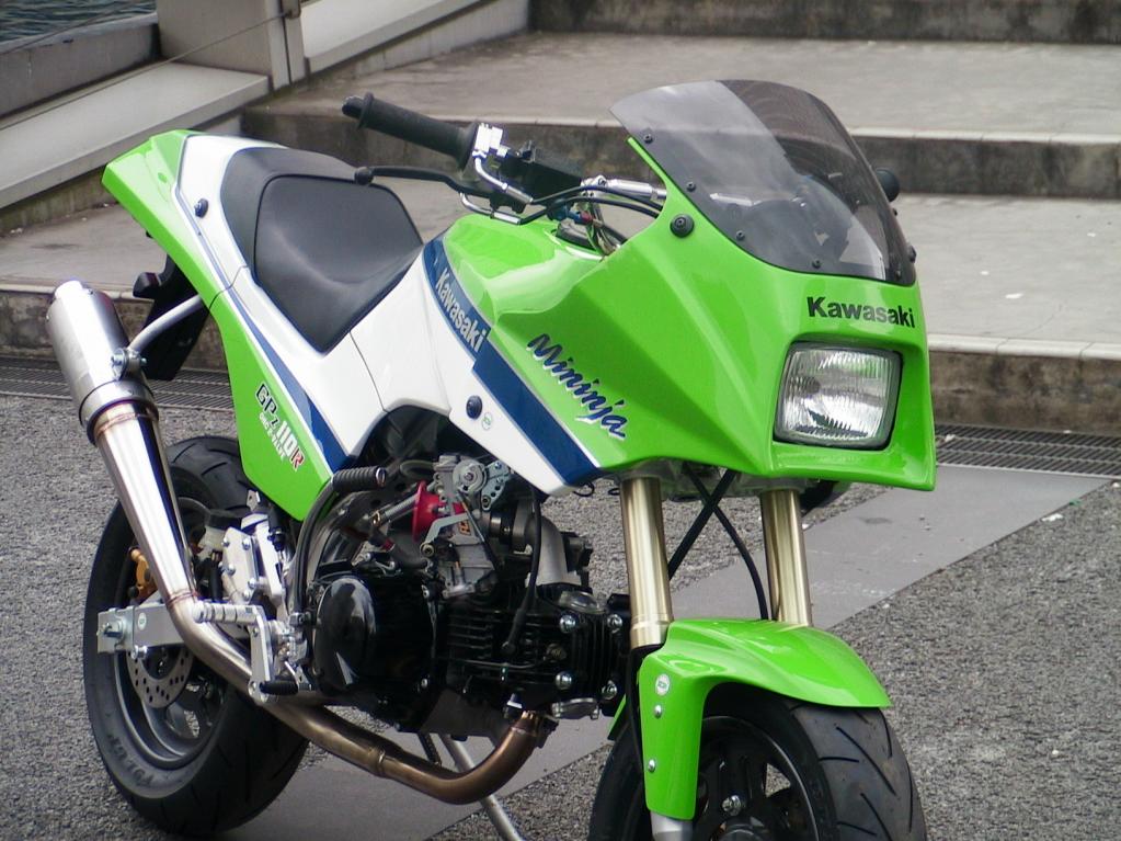 Kawasaki ksr110 外装、その他 カワサキ KSR110でニンジャ、ZRX、Moto GPマシン・ZX-RRを再現