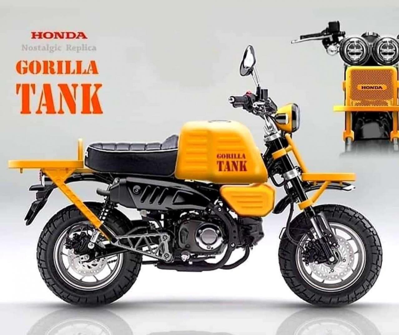 ゴリラ風？モトラ風？なベトナム発のモンキー125カスタム！｜ホンダ