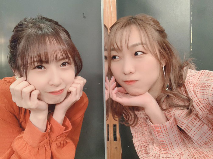 高柳明音、須田亜香里との“同級生2ショット”公開！生配信番組で