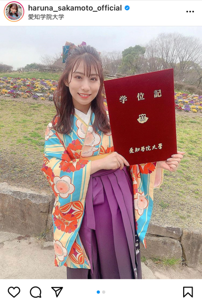 TEAM SHACHI 坂本遥奈、16年間の学生生活にピリオド「ここからは