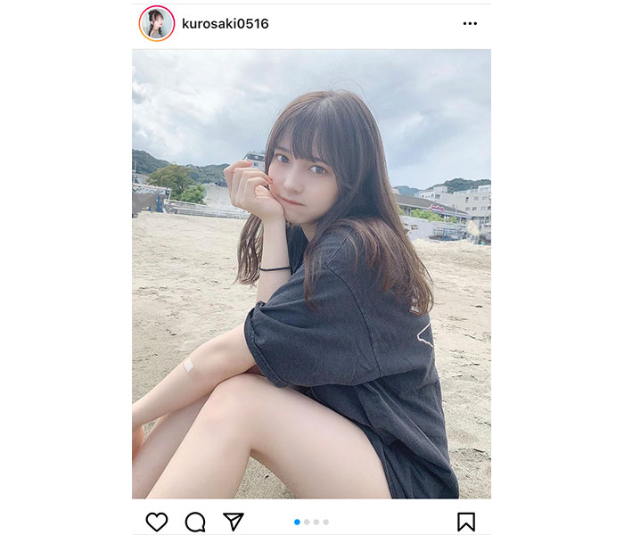 Peel the Apple 黒嵜菜々子の彼女風ショットに反響ぞくぞく!!（WWS