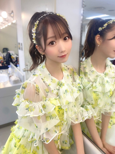 イコラブ 大谷映美里 ウィークエンドシトロン 歌番組衣装 生写真 直筆 コメあり LOVE イコラブ 生写真 恋人以上、好き未満 歌唱衣装 大谷映美里