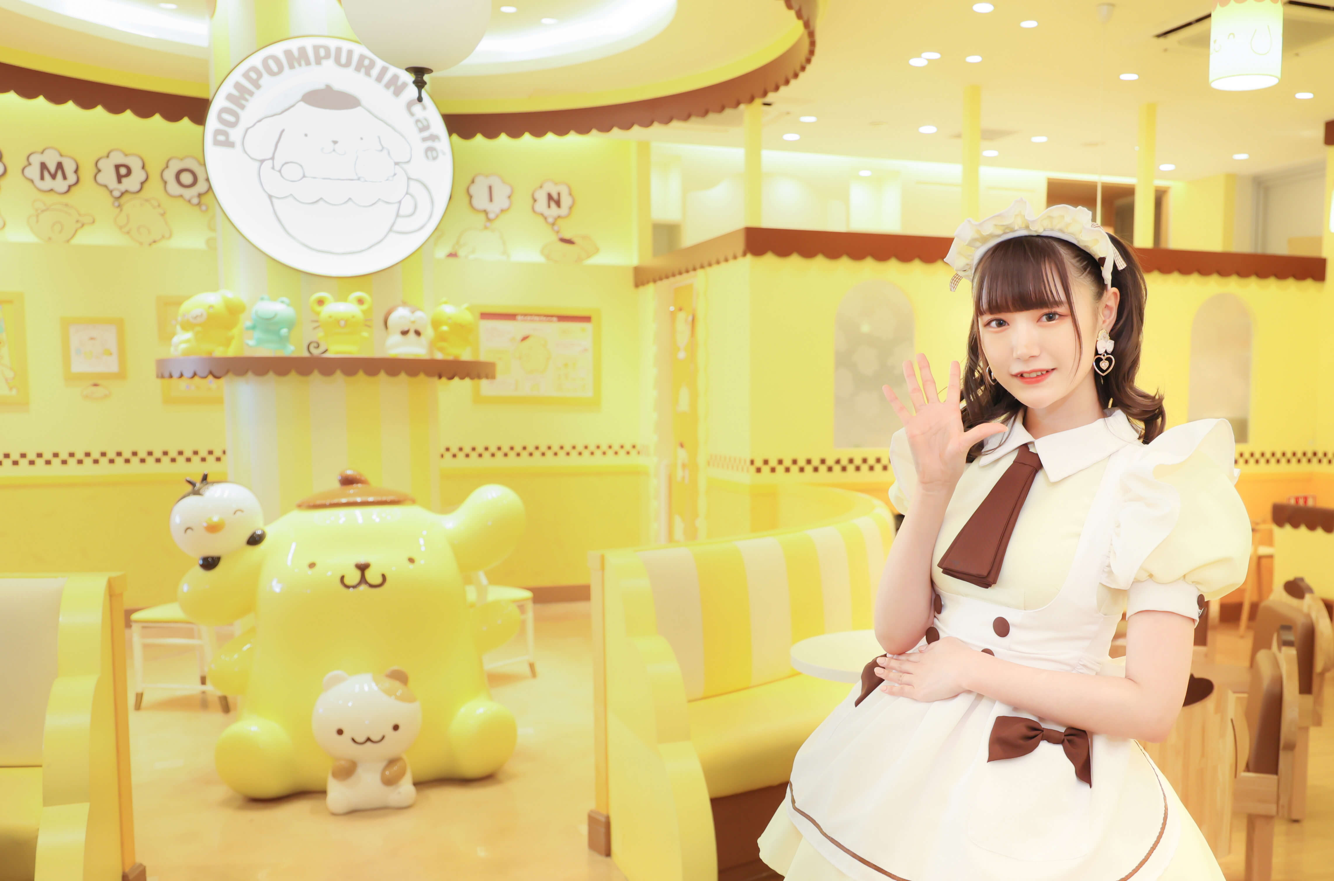 原宿で「ポムポムプリンカフェ」リニューアルオープン（もしもしにっぽん）