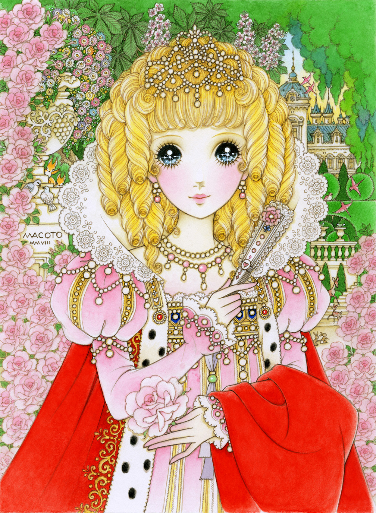 高橋真琴 ウォールキャンバスS 花束 昭和レトロ 昭和ノスタルジック 内藤ルネ Amazon｜高橋真琴 ウォールキャンバスS 花束 昭和レトロ 昭和