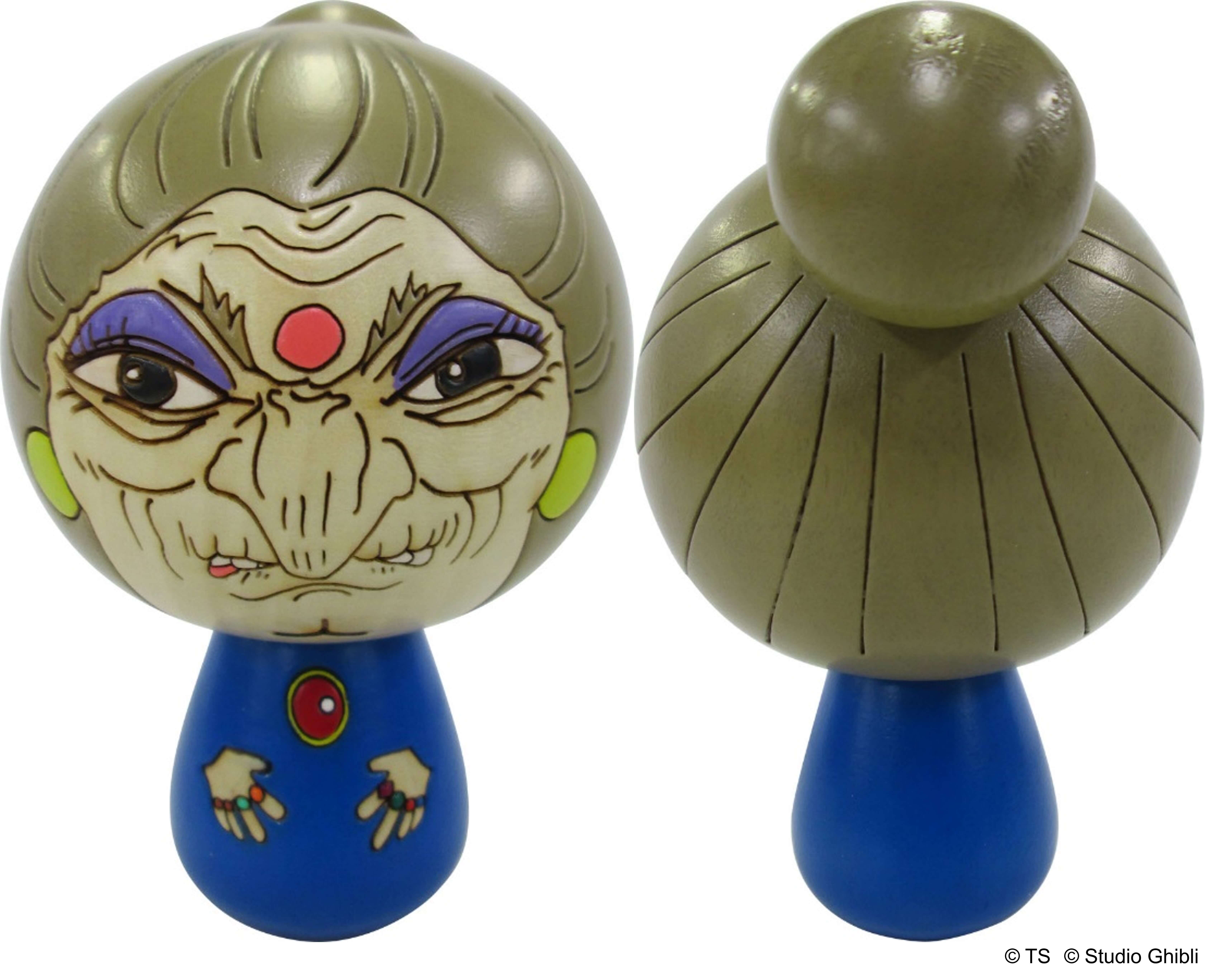 新品 こけし 湯婆婆 卯三郎 千と千尋の神隠し 鈴木敏夫とジブリ展」千と千尋の神隠しのキャラが描かれた限定グッズ