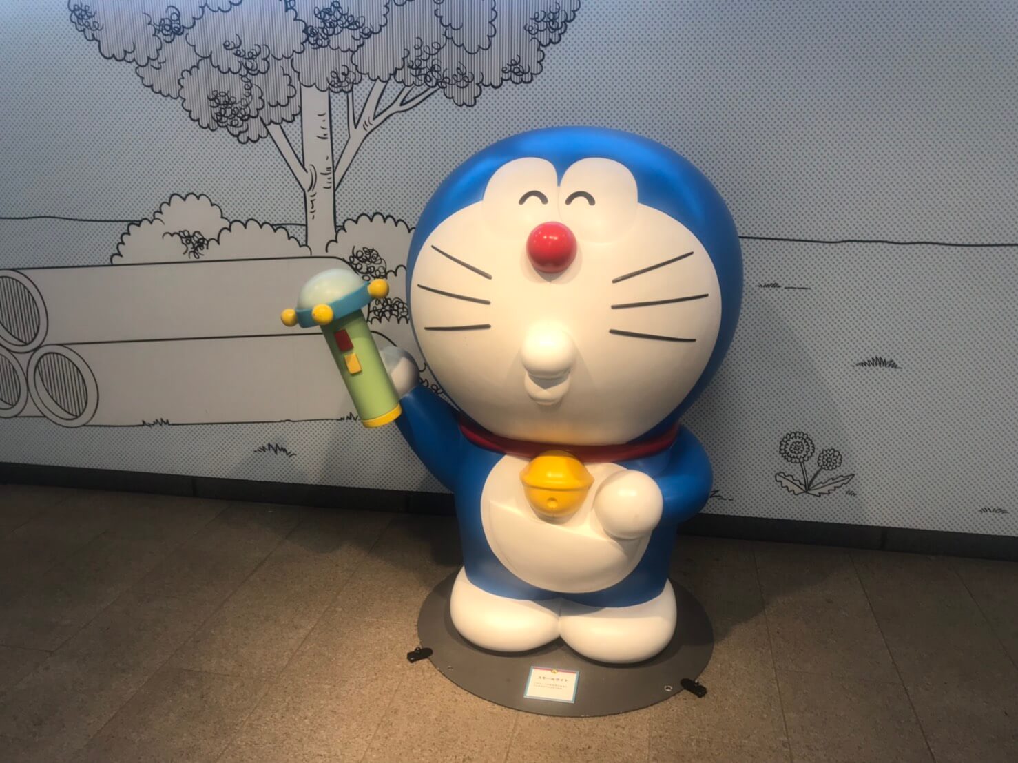 登戸駅が「ドラえもん」デザインに可愛く変身！（もしもしにっぽん）