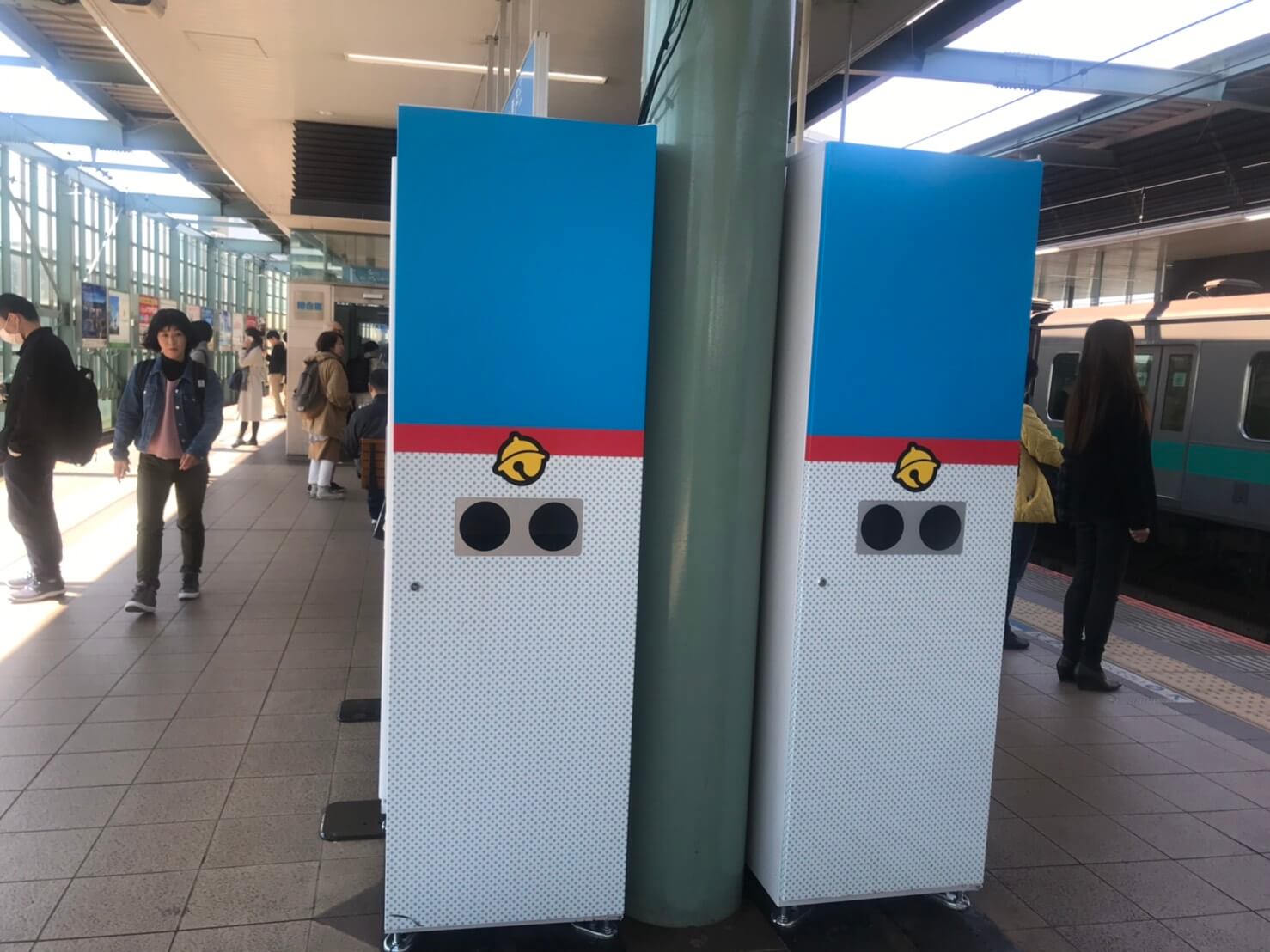 登戸駅 ゴミ箱