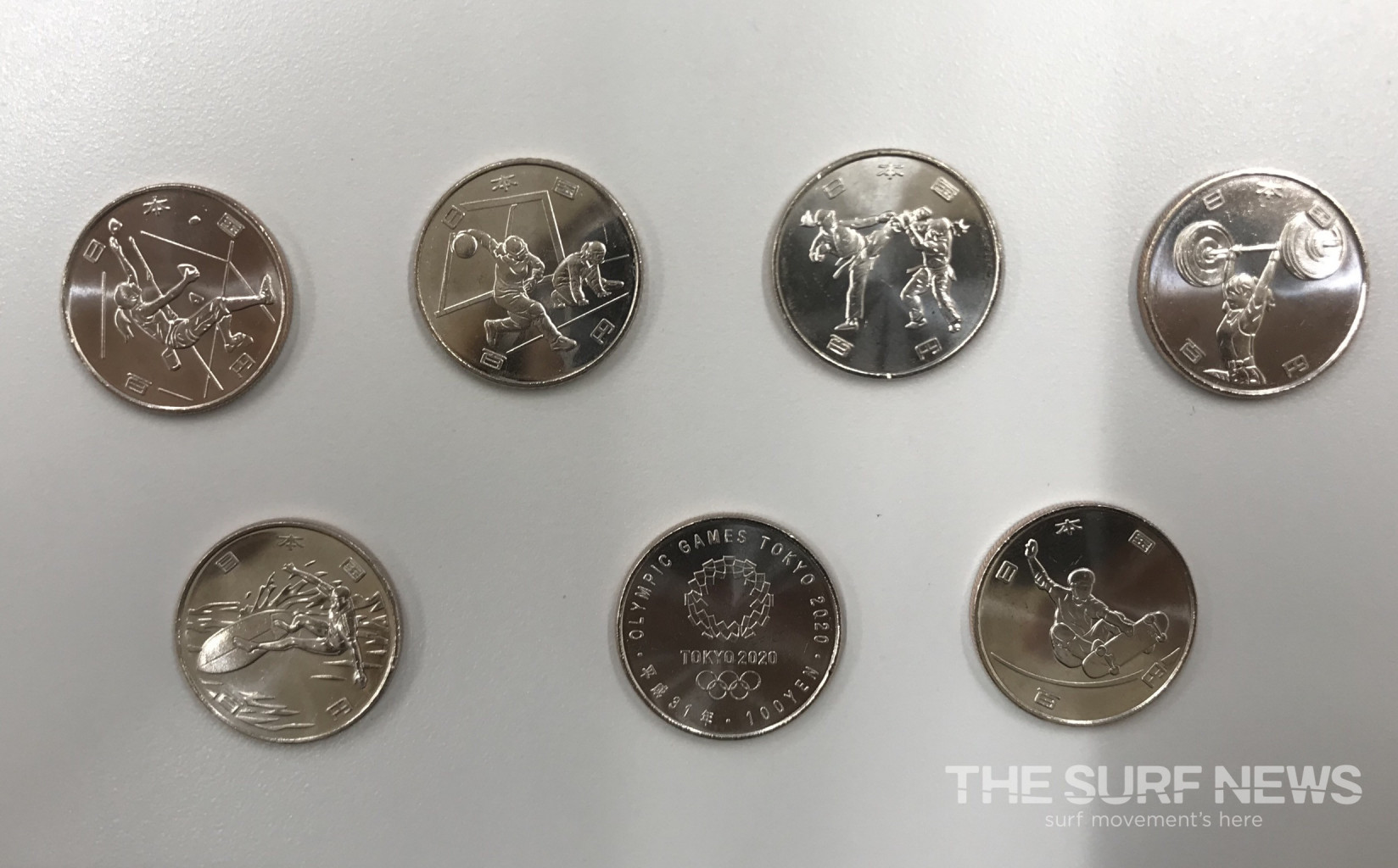 サーフィンの100円玉を入手！2020年東京オリンピック記念硬貨（THE
