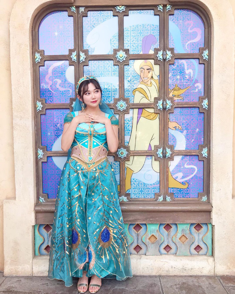 ディズニーハロウィン2019】インスタ美女たちの「ジャスミン」仮装♡大