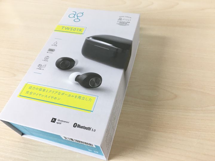思わず唸った音質。新ブランドagの完全ワイヤレスイヤホン「ag TWS01K