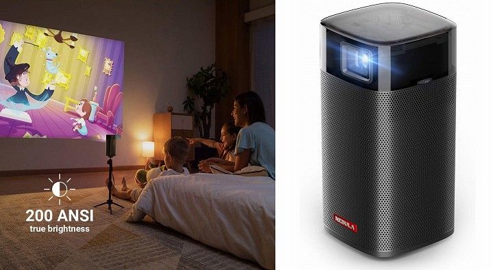 アンカー、初のタッチパネルを採用したモバイルプロジェクター「Anker