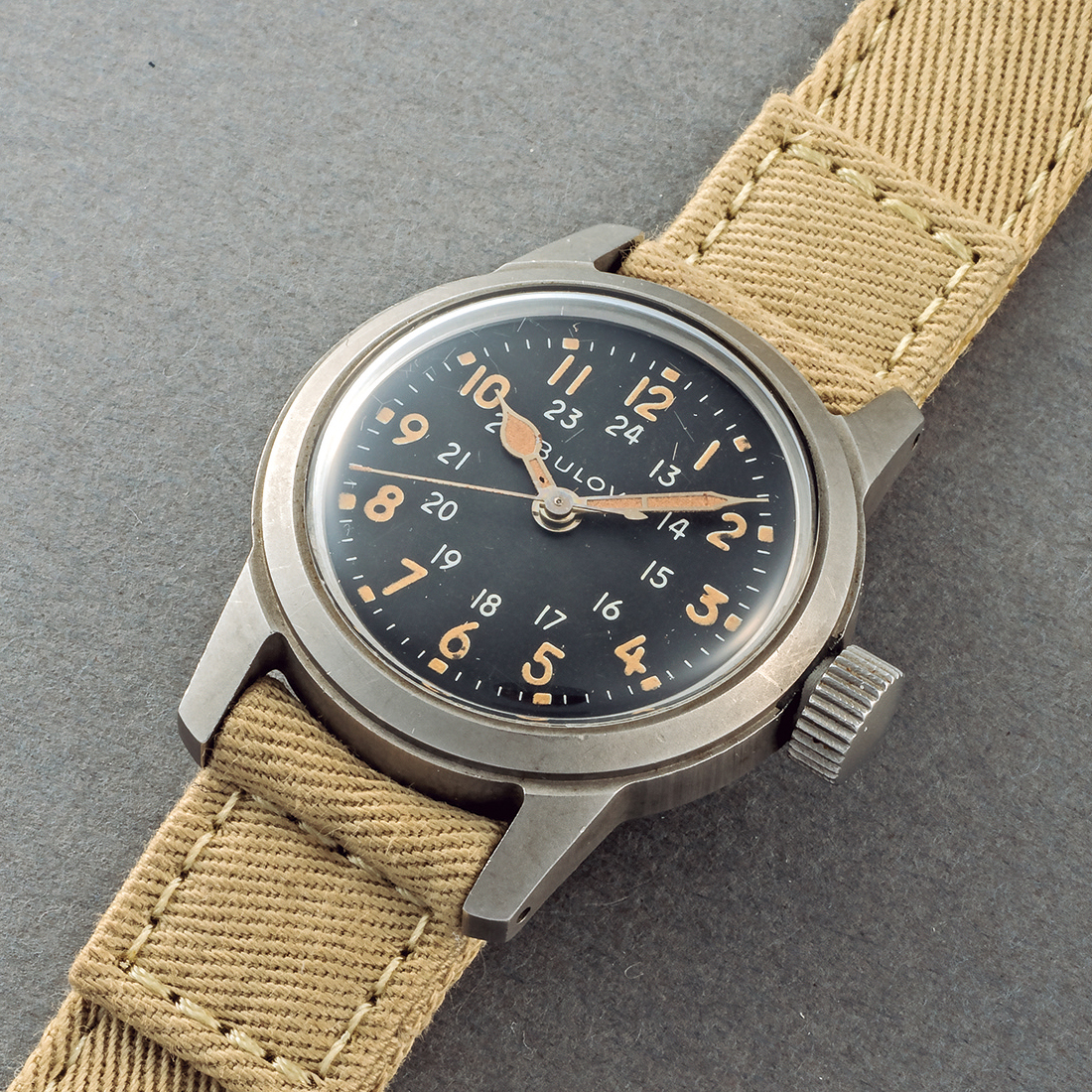 オリジナルと比較】BULOVA（ブローバ）の“MIL-W-3818A復刻版”は再現度