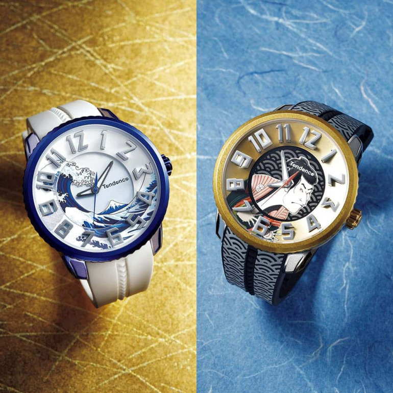 日本文化をテーマにした文字盤に釘付けになるTendenceのアイコン