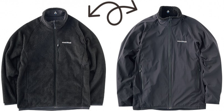 表はゴアテックス、裏はクリマエアで着心地抜群！1枚あると便利な