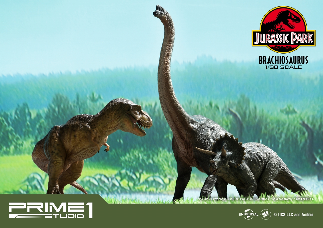 ジュラシック・パーク』ブラキオサウルス、雄大にフィギュア化 ジュラシック・パーク』ブラキオサウルス、雄大にフィギュア化
