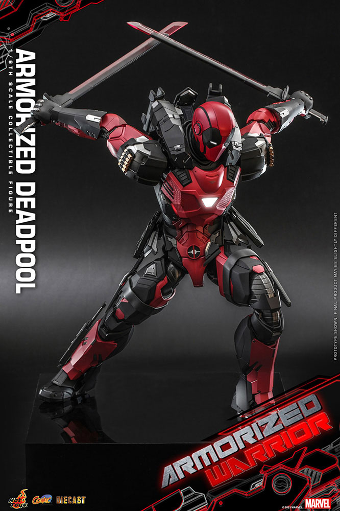 デッドプール　アーマライズ　ホットトイズ　特典付き コミック・マスターピース DIECAST】『マーベル・コミック